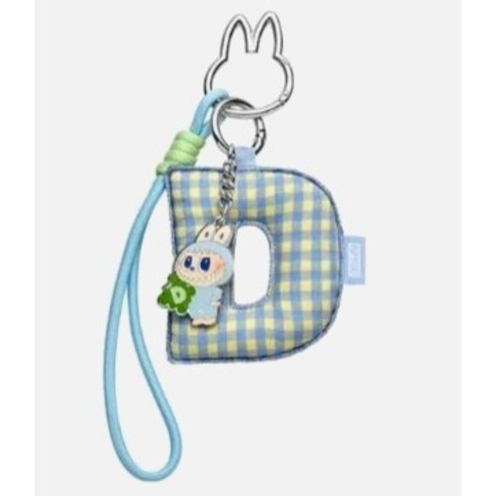 Labubu LETTER D Pendant Pin For Love Series Sealed Box Pop Mart Verified